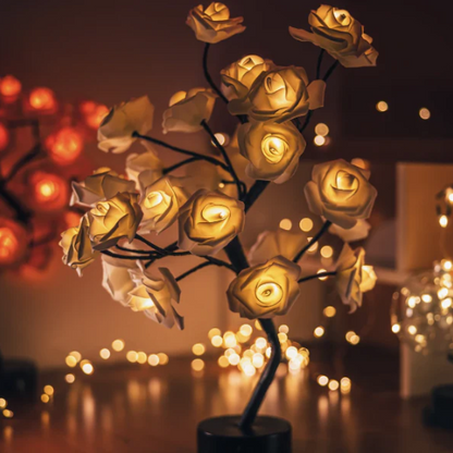 Forever Rose Tree Lamp