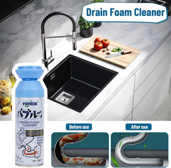 🔥50 % RABATT💧Drain Foam Cleaner🙇Japanisches Designpatent ♻