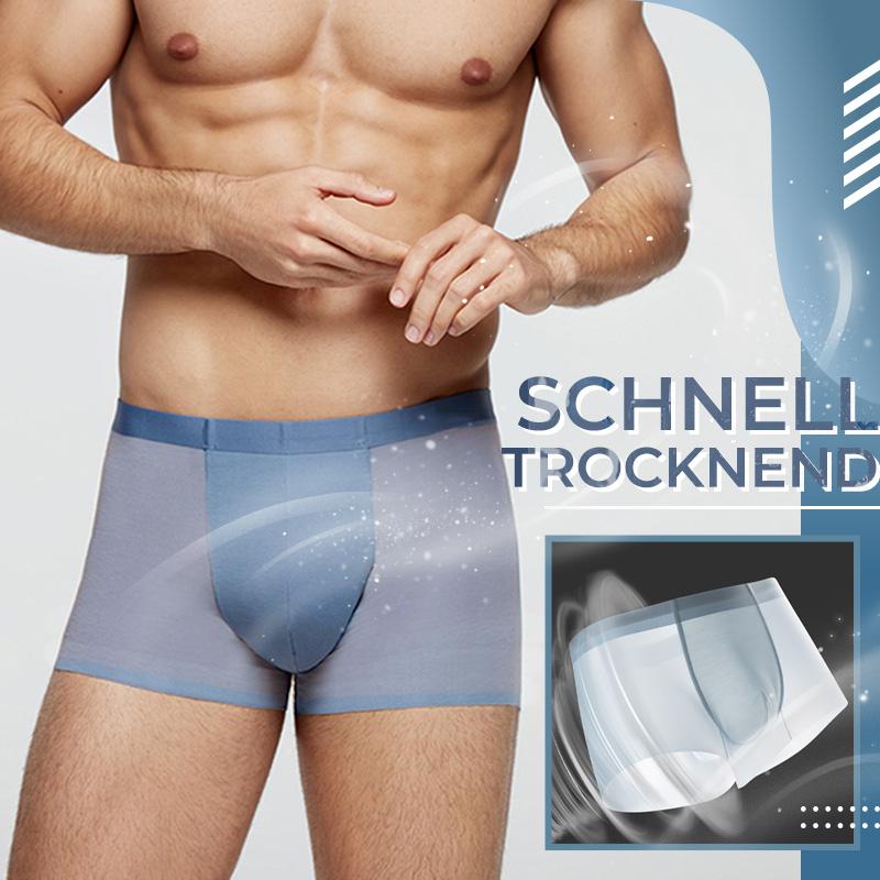 Herren Eis Seiden Boxershorts Unterwäsche✨Sommer Muss✨