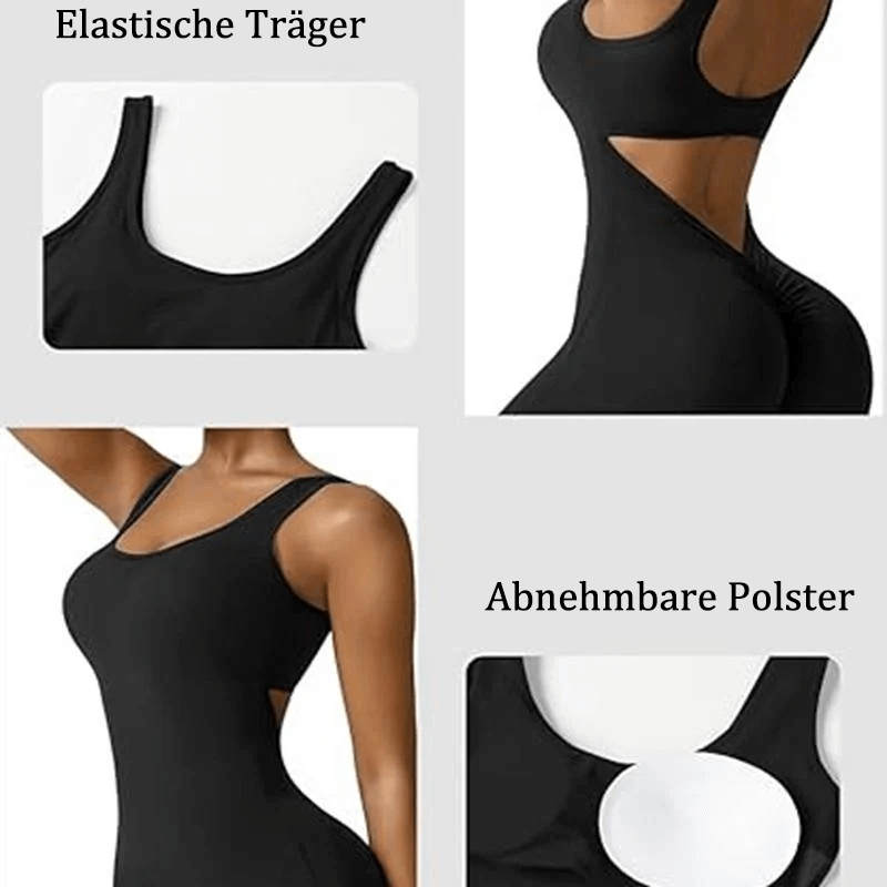 🔥Neujahrsverkauf-50%🔥RabattSexy rückenfreie Jumpsuits mit Schlagseite