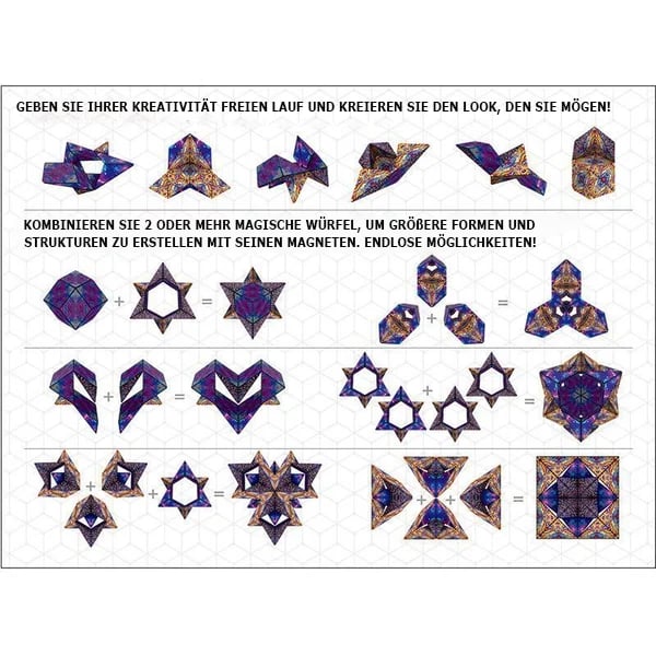 💥HEISSER VERKAUF💥Wechselbarer magnetischer Zauberwürfel