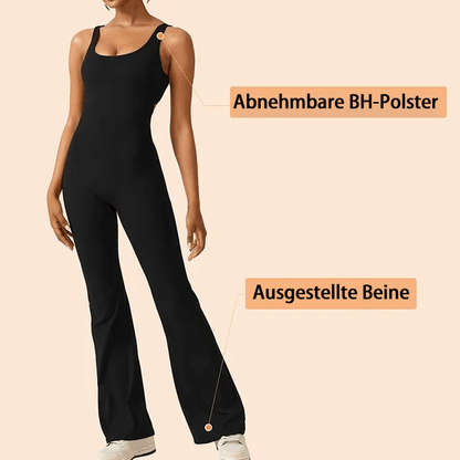 🔥Neujahrsverkauf-50%🔥RabattSexy rückenfreie Jumpsuits mit Schlagseite