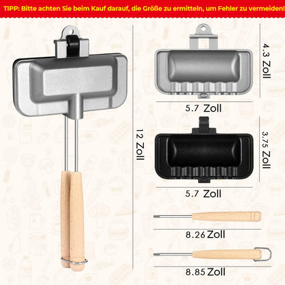 Abnehmbare Sandwichpfanne