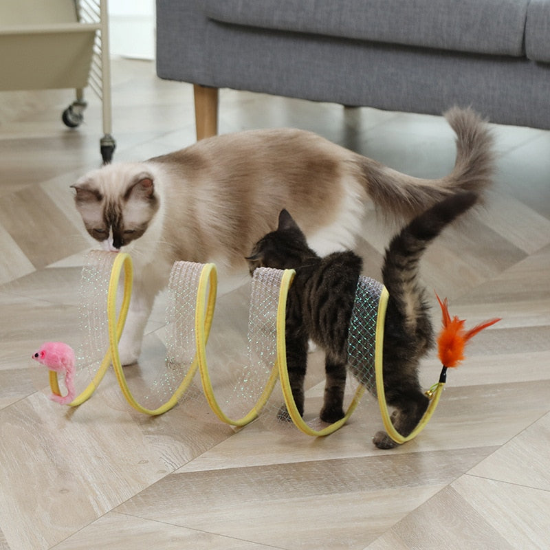 Katzenspulenspielzeug - Dem kann keine Katze widerstehen!