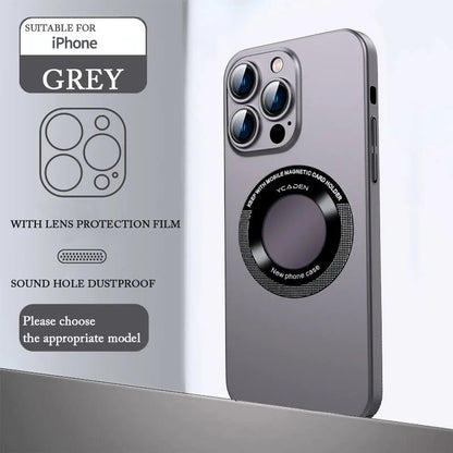Magnetische leckage mark staubdichtes netz fall Abdeckung für iPhone
