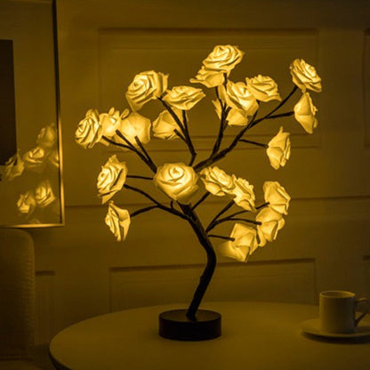 Forever Rose Tree Lamp