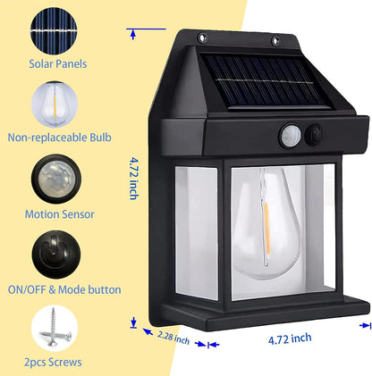 Neue Solar-Wandleuchte für den Außenbereich