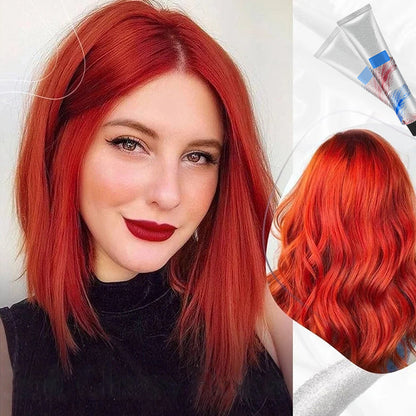 🎅Neue Haarfarbe für das neue Jahr 🎀Haarfärbemittel mit geringem Ammoniak