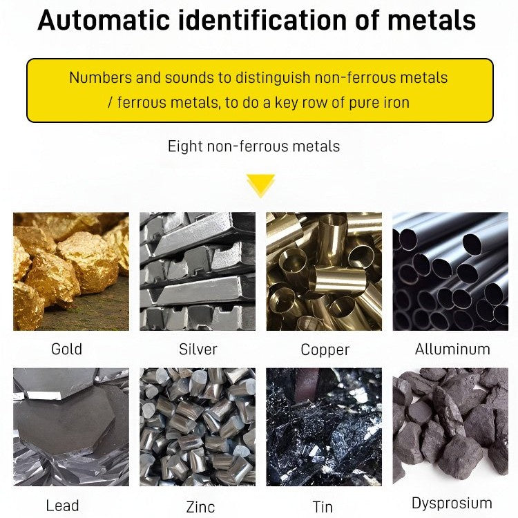 Hochempfindlicher Metallscandetektor