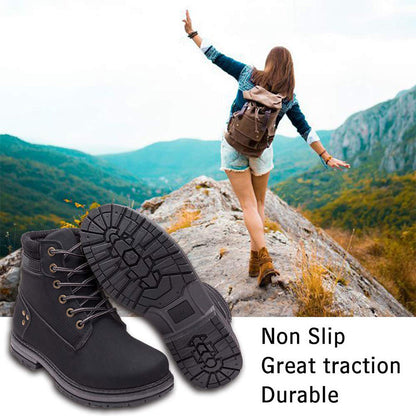 Ideales Geschenk - Wasser- und wetterfeste Knöchelschnürstiefel für Frauen zum Arbeiten, Wandern und Kämpfen