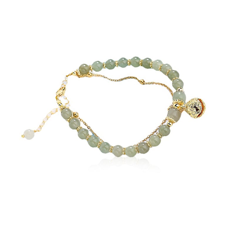 🎄🎁Ideales Geschenk - Elegantes Armband aus falscher Jade😍😍