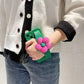 [Ideales Geschenk] Modische Handyhülle mit 3D-Blume (iPhone-Serie)
