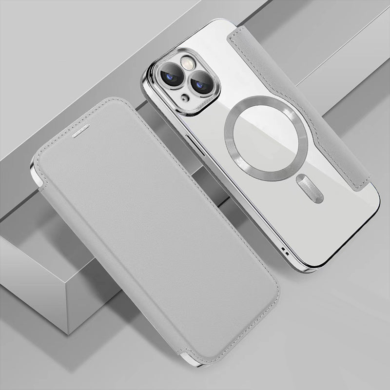 😎📱Geschenk Wahl-neue Leder texturierte Flip-Telefon Fall für Samsung