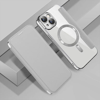 😎📱Geschenk Wahl-neue Leder texturierte Flip-Telefon Fall für Samsung
