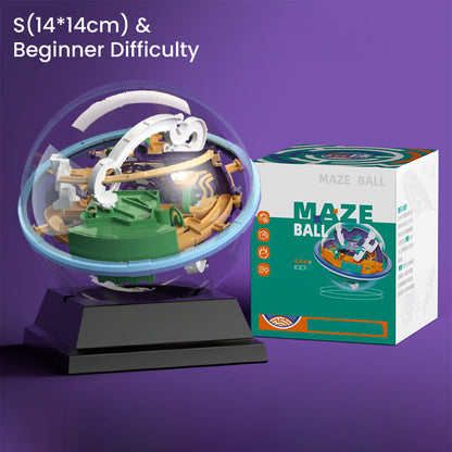 3D Gravity Maze Ball mit 100 herausfordernden Hindernissen