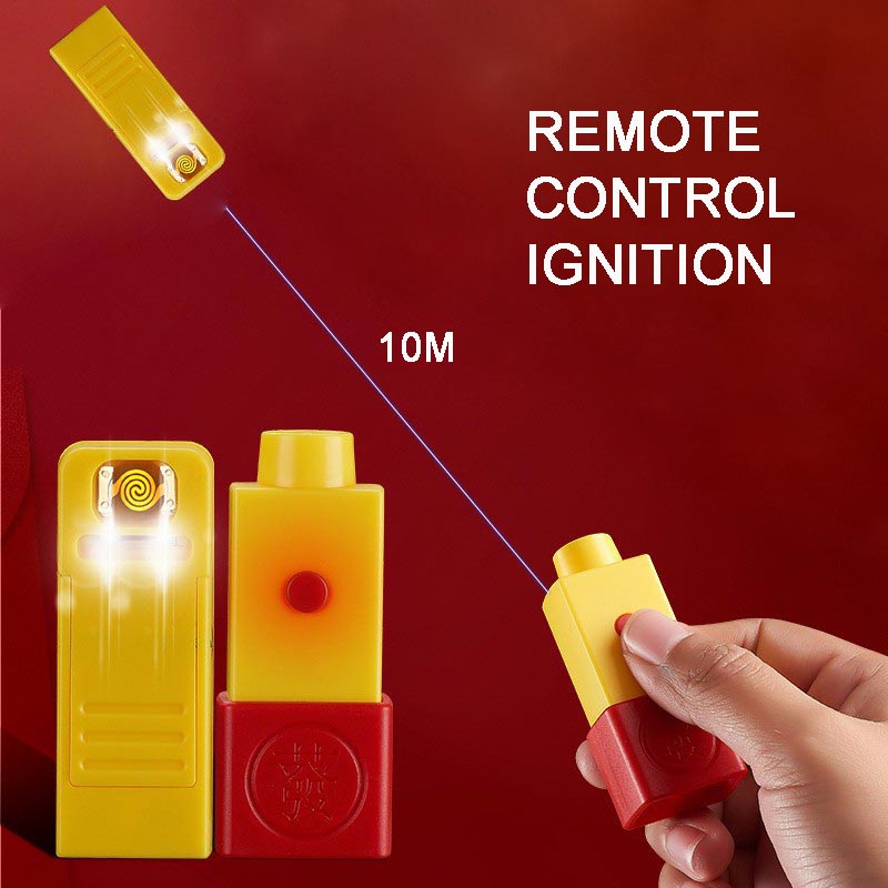 Kreatives winddichtes Wolframdraht-Zündungsfeuerzeug mit Fernbedienung