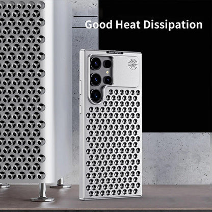 Hocheffiziente, wärmeableitende Handyhülle aus Metall für Samsung-Serie