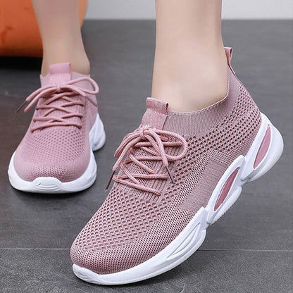 Atmungsaktiver Sneaker aus Mesh für Damen