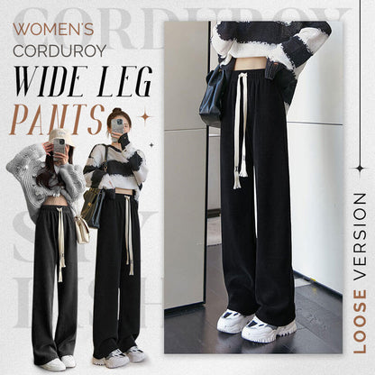 🌟50 % Rabatt auf die Aktion für neue Produkte 🌟Damen-Cordhose mit weitem Bein